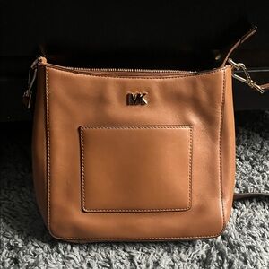 Brown Leather Shoulder Bag